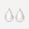 Ole Lynggaard Earring Pendants And Drops-Baroque pearl earring drops