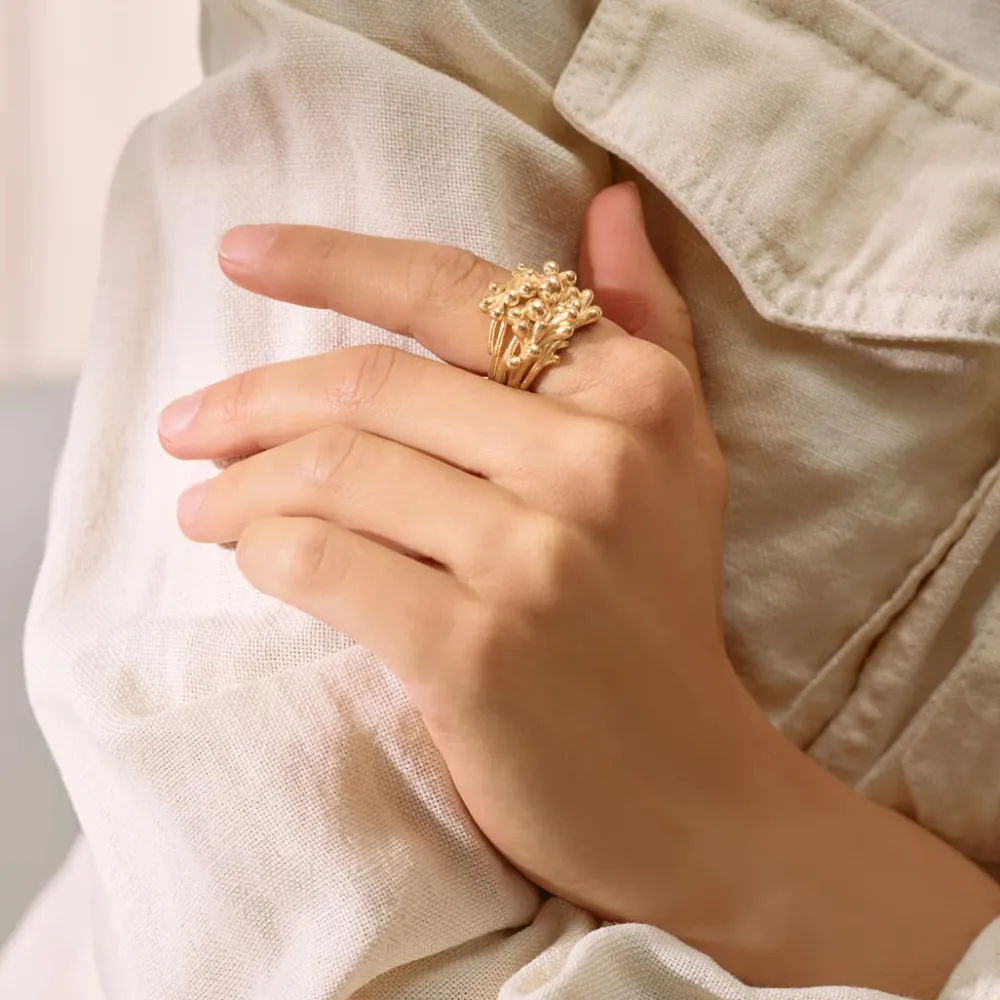 Ole Lynggaard Rings-BoHo Cluster Ring