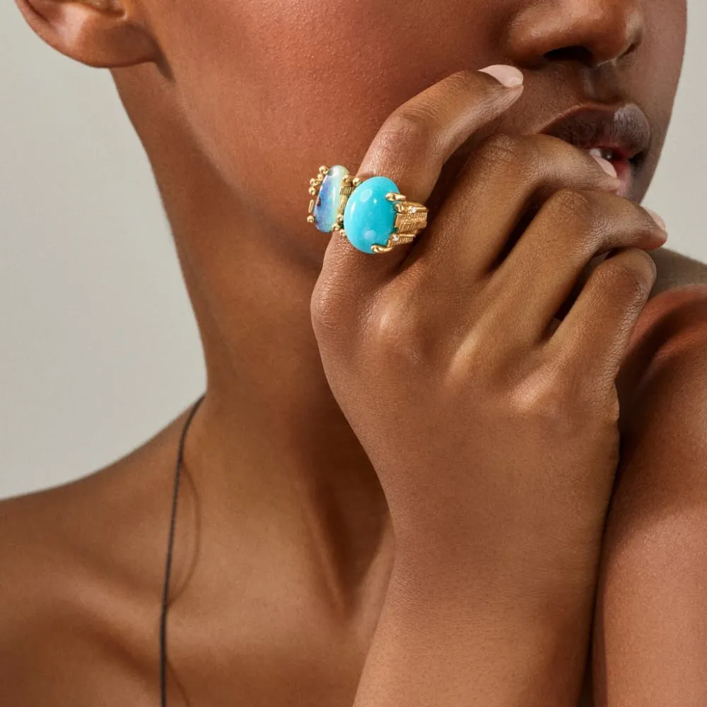 Ole Lynggaard Rings-BoHo ring double
