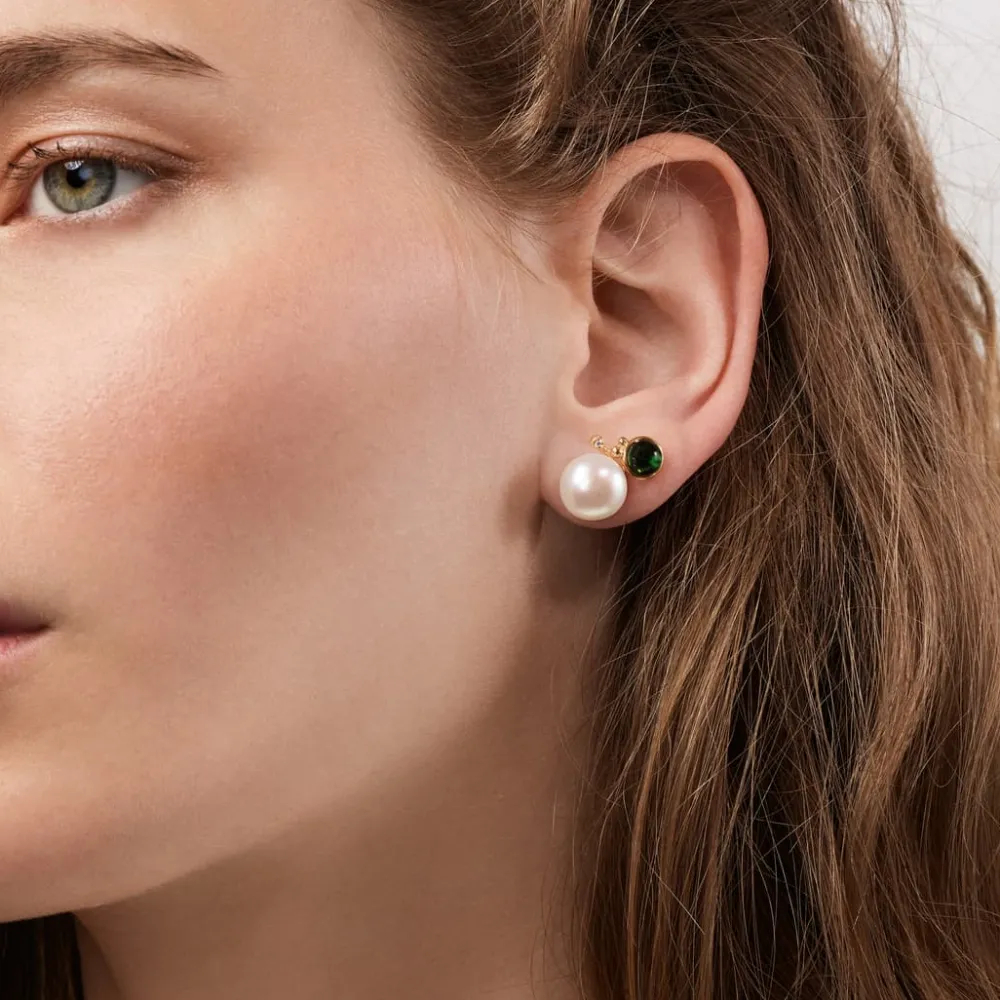 Ole Lynggaard Earring Singles-BoHo stud earrings large