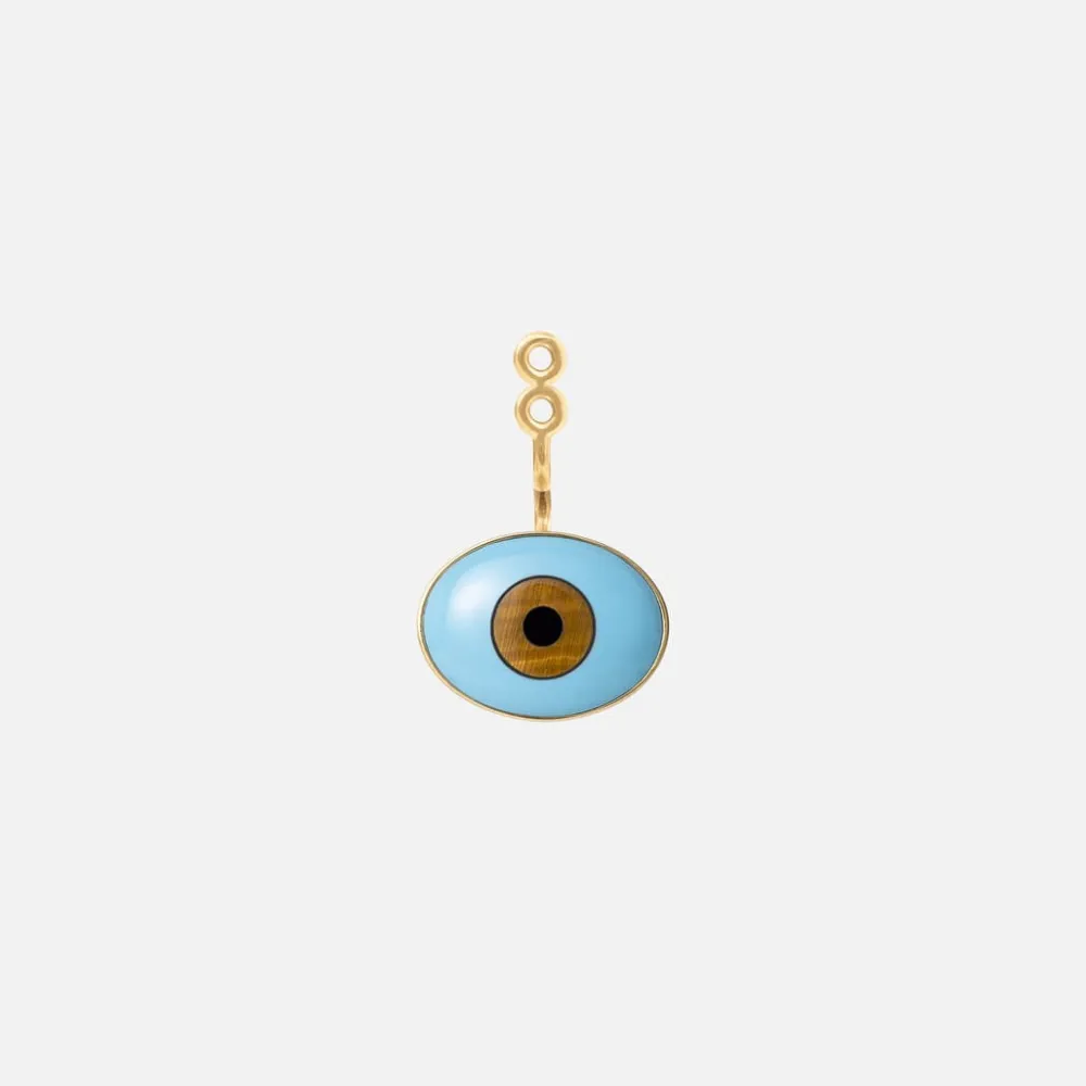 Ole Lynggaard Earring Pendants And Drops-Evil Eye earring pendant