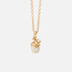 Ole Lynggaard Pendants | Most Popular-Forest Acorn pendant small pavé