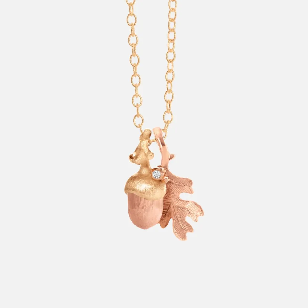 Ole Lynggaard Pendants | Most Popular-Forest Acorn pendant small