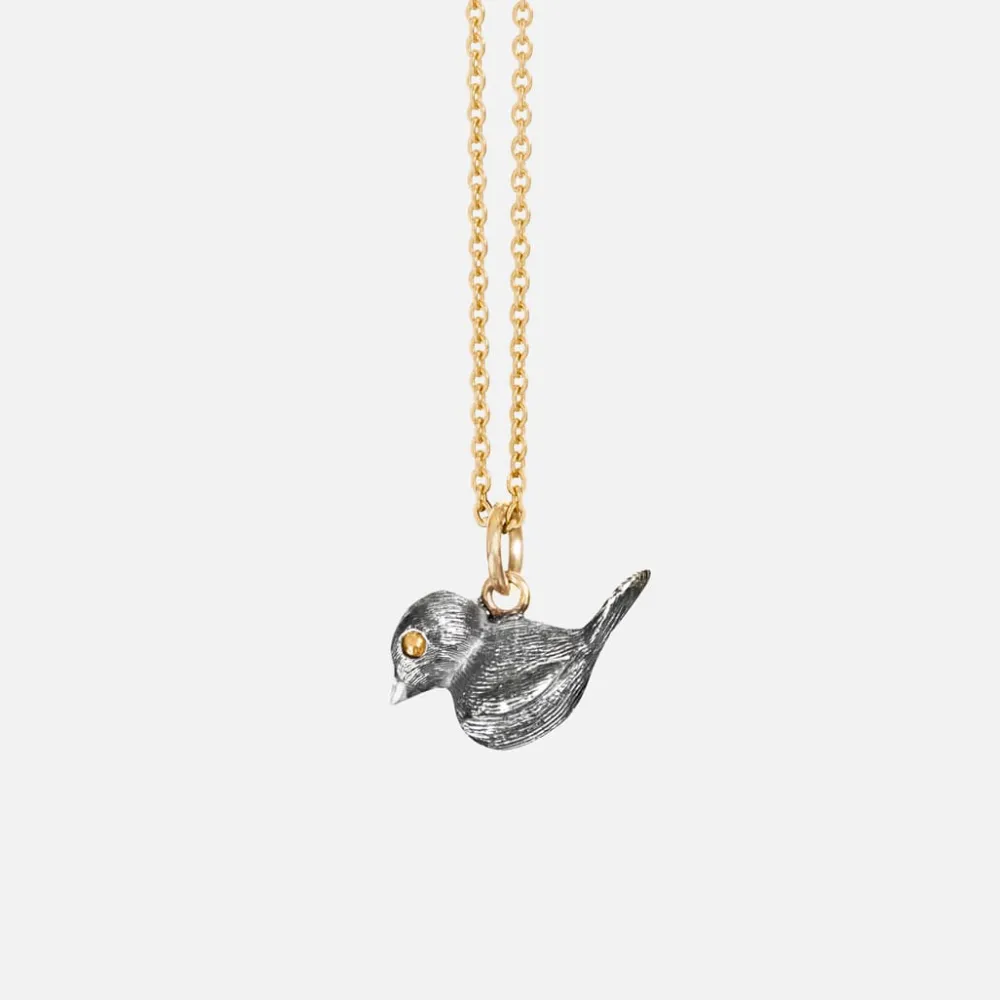 Ole Lynggaard Pendants-Forest Bird pendant