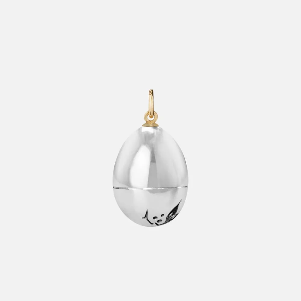 Ole Lynggaard Pendants-Forest Egg pendant