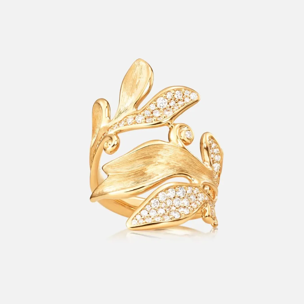 Ole Lynggaard Rings-Forest Ring Pavé