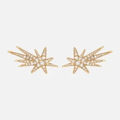 Ole Lynggaard Earring Pairs-Funky Shooting Stars stud Earrings