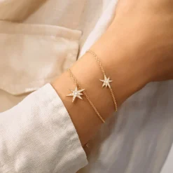 Ole Lynggaard Bracelets-Funky Stars Bracelet
