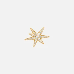 Ole Lynggaard Earring Singles-Funky Stars stud Earring medium