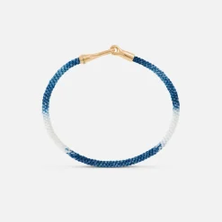 Ole Lynggaard Bracelets | Bracelets-LIFE BRACELET BLUE JEANES