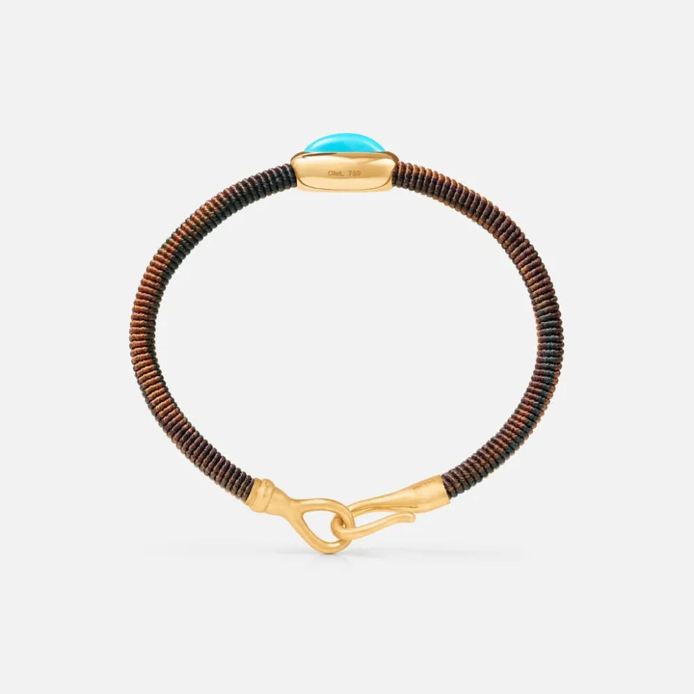 Ole Lynggaard Bracelets-LIFE BRACELET MAROON