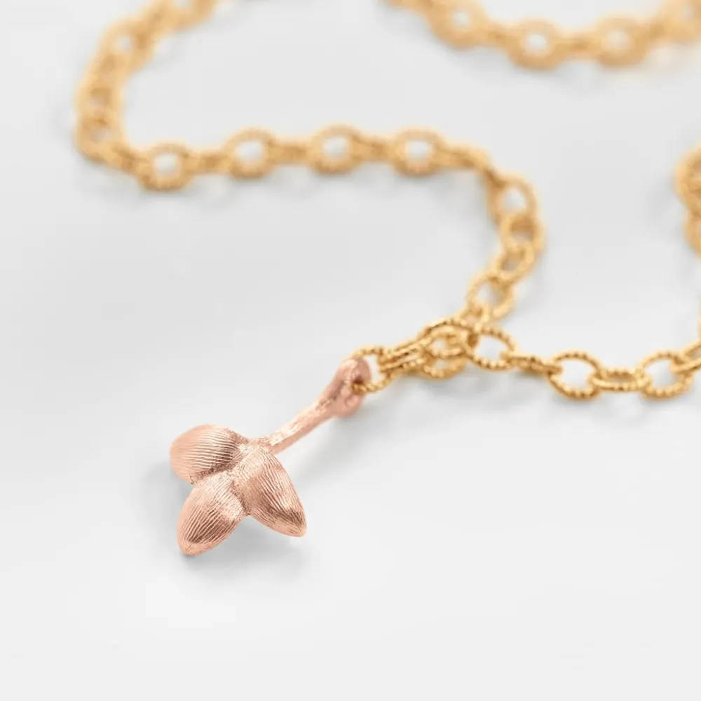 Ole Lynggaard Necklaces-Lotus collier