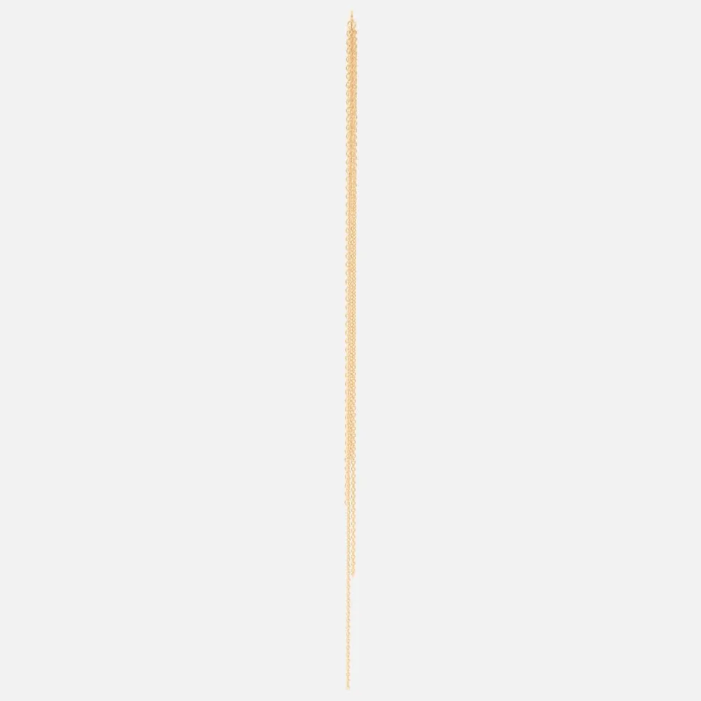 Ole Lynggaard Earring Pendants And Drops-Lotus earring pendant 14 cm