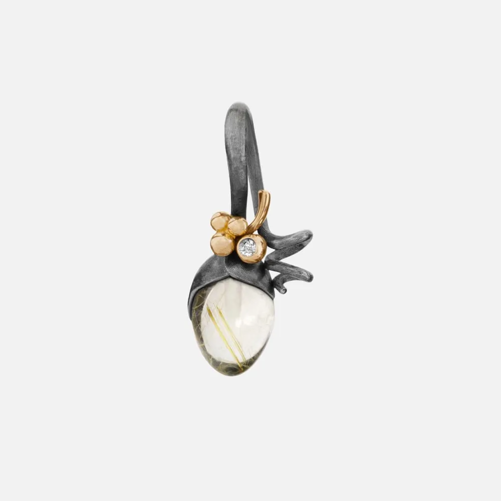 Ole Lynggaard Pendants-Lotus Sprout pendant
