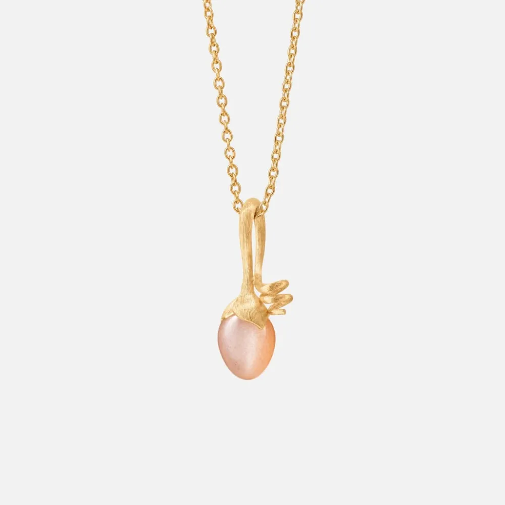 Ole Lynggaard Pendants-Lotus Sprout pendant