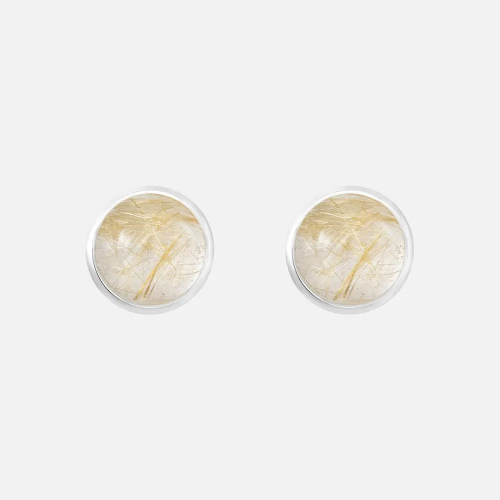 Ole Lynggaard Earring Pairs-Lotus stud earrings