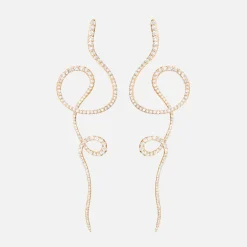 Ole Lynggaard Earring Pairs | High Jewellery-Love Band earrings Twirl