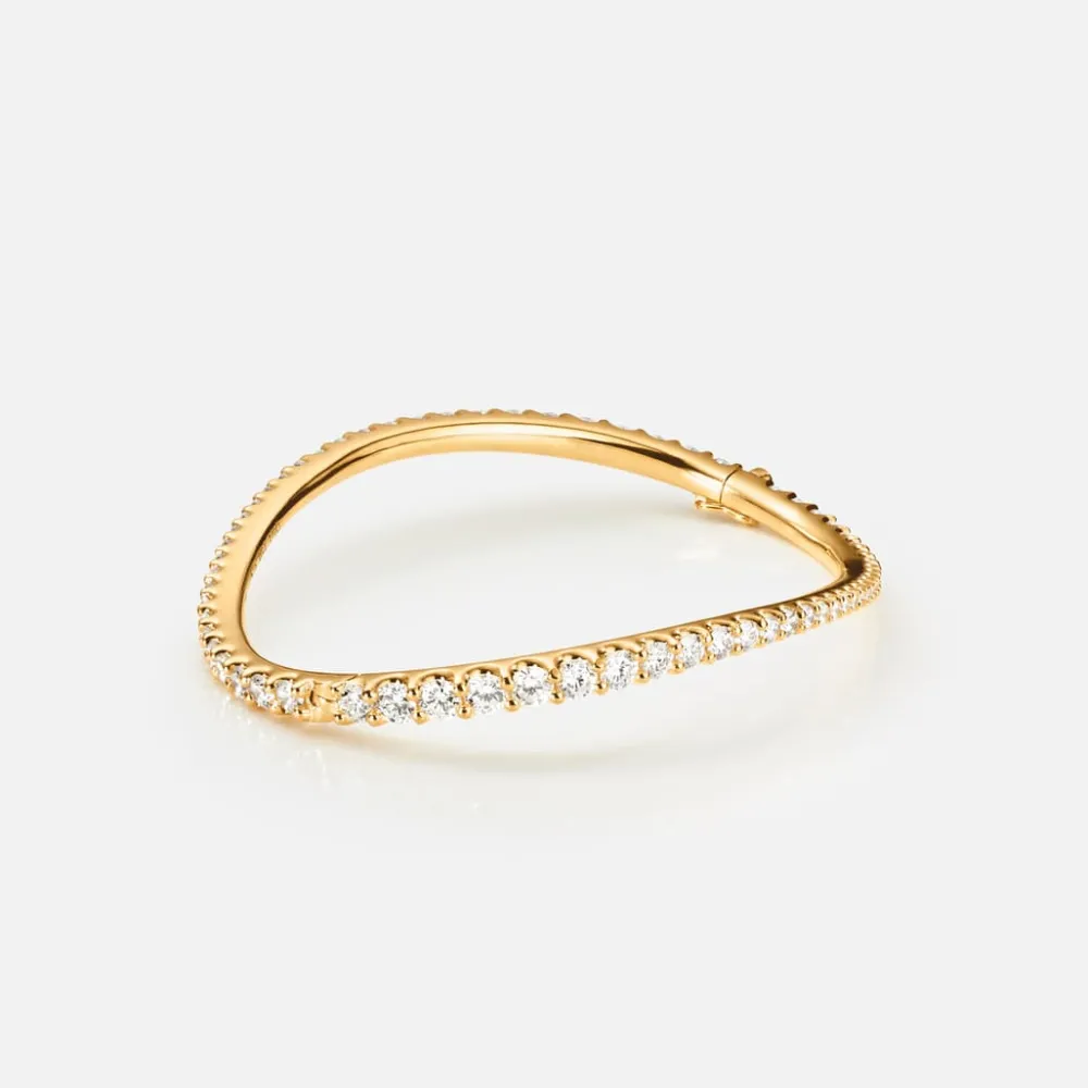 Ole Lynggaard Bracelets-Love Bands bangle curved