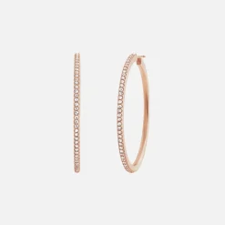 Ole Lynggaard Earring Pairs-Love Bands creols giga