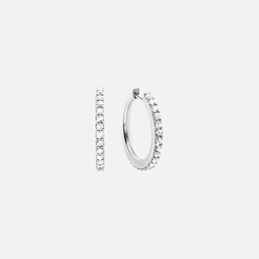 Ole Lynggaard Earring Pairs-Love Bands creols small
