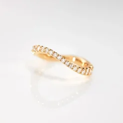 Ole Lynggaard Rings-Love Bands ring curved wide
