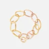 Ole Lynggaard Bracelets-Love bracelet heavy with charm pavé