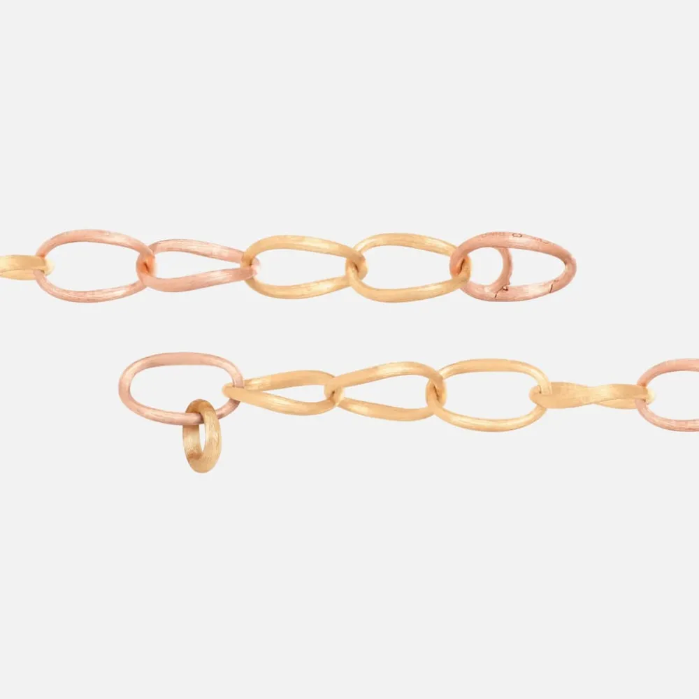 Ole Lynggaard Bracelets-Love bracelet heavy with charm