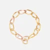 Ole Lynggaard Bracelets-Love bracelet medium with charm pavé