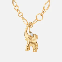 Ole Lynggaard Necklaces | Sets-Love collier with Elephant pendant large