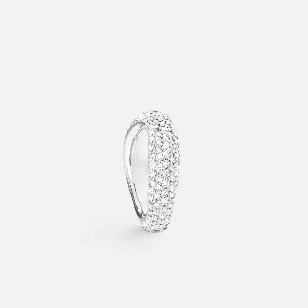 Ole Lynggaard Rings-Love ring 5 pavé
