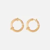 Ole Lynggaard Earring Pairs-Nature creoles small