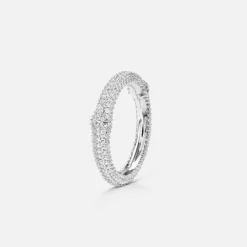 Ole Lynggaard Rings-Nature ring IV pavé