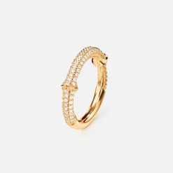 Ole Lynggaard Rings-Nature ring IV Pavé