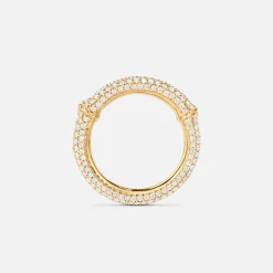 Ole Lynggaard Rings-Nature ring IV pavé