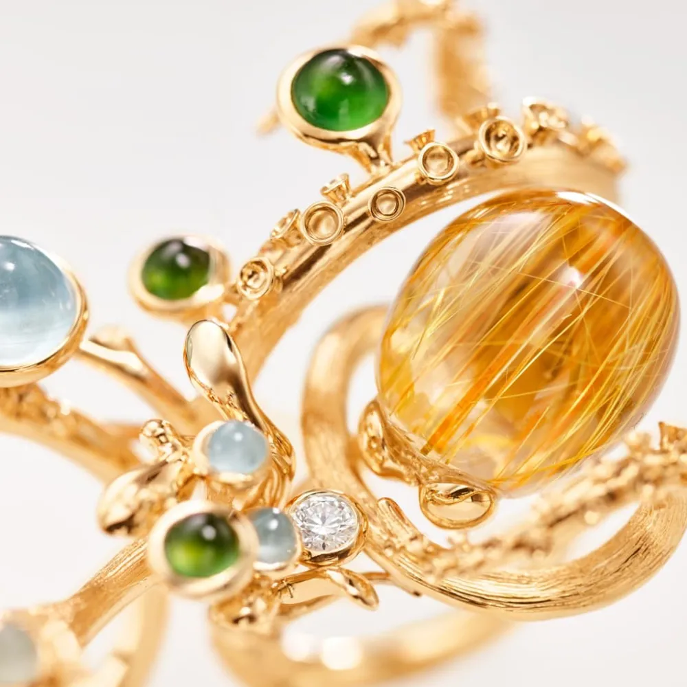 Ole Lynggaard Rings | High Jewellery-Octopus ring