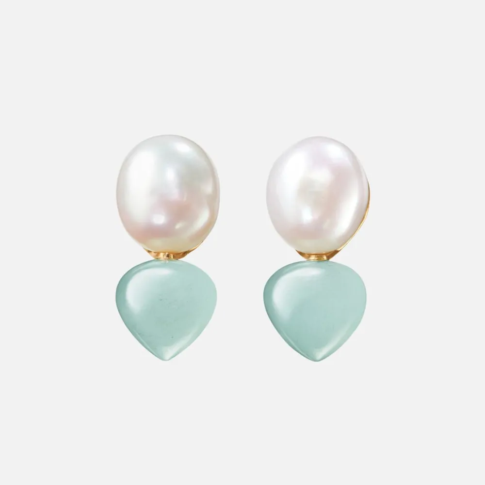 Ole Lynggaard Earring Pairs-Shell stud earrings