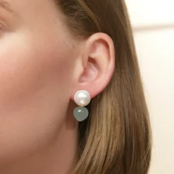 Ole Lynggaard Earring Pairs-Shell stud earrings