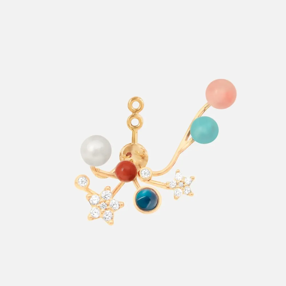 Ole Lynggaard Earring Pendants And Drops-Shooting Stars earring pendant