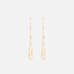 Ole Lynggaard Earring Pendants And Drops-Shooting Stars earring pendants