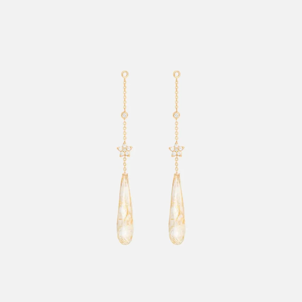 Ole Lynggaard Earring Pendants And Drops-Shooting Stars earring pendants