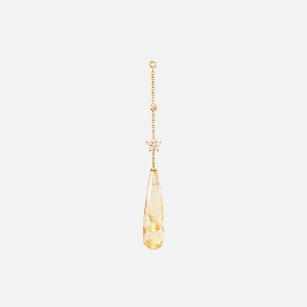 Ole Lynggaard Earring Pendants And Drops-Shooting Stars earring pendant