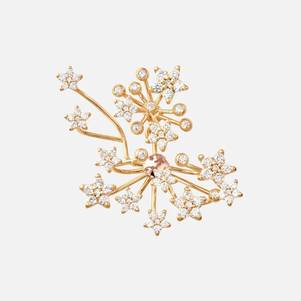 Ole Lynggaard Earring Pendants And Drops-Shooting Stars Earring Pendant