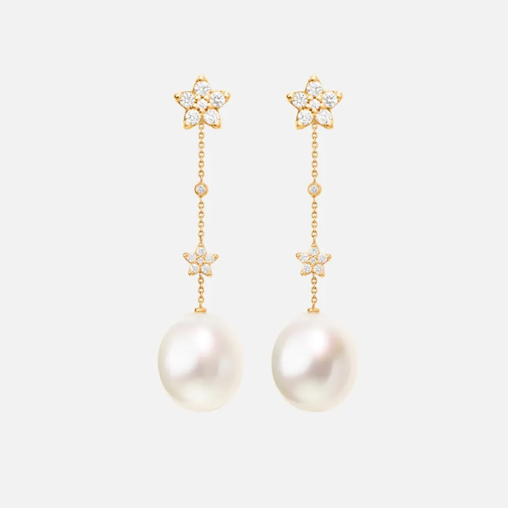 Ole Lynggaard Earring Pendants And Drops-Shooting Stars earring pendants