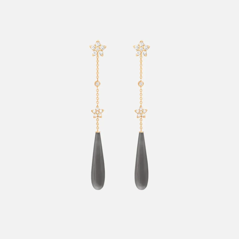 Ole Lynggaard Earring Pendants And Drops-Shooting Stars earring pendants