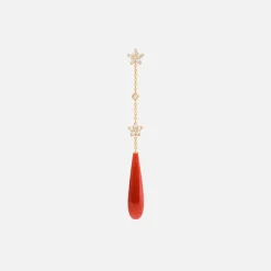 Ole Lynggaard Earring Pendants And Drops-Shooting Stars earring pendant