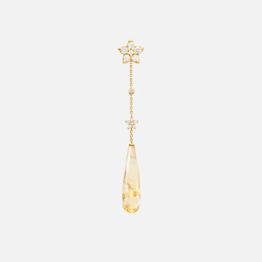 Ole Lynggaard Earring Pendants And Drops-Shooting Stars earring pendant