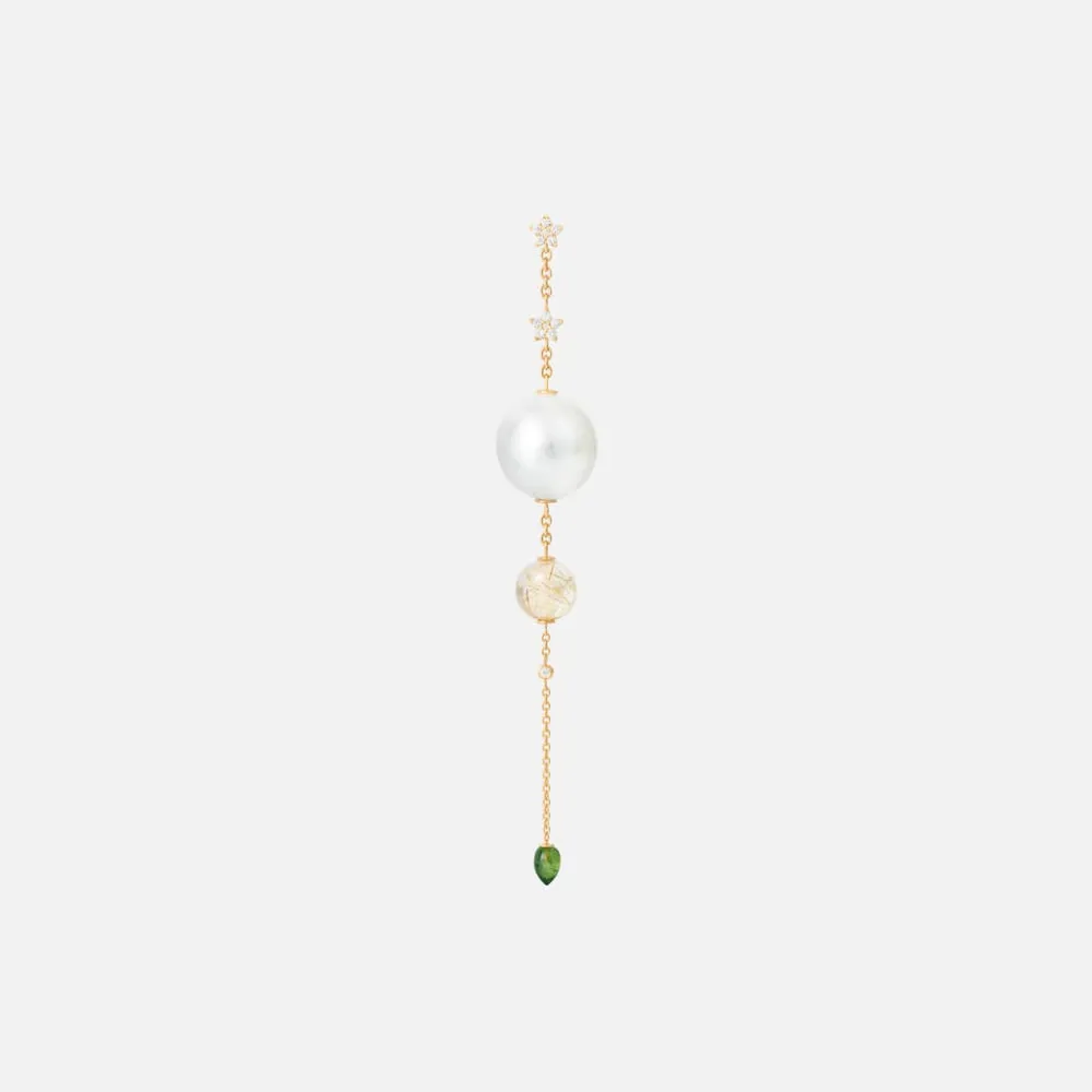 Ole Lynggaard Earring Pendants And Drops-Shooting Stars earring pendant
