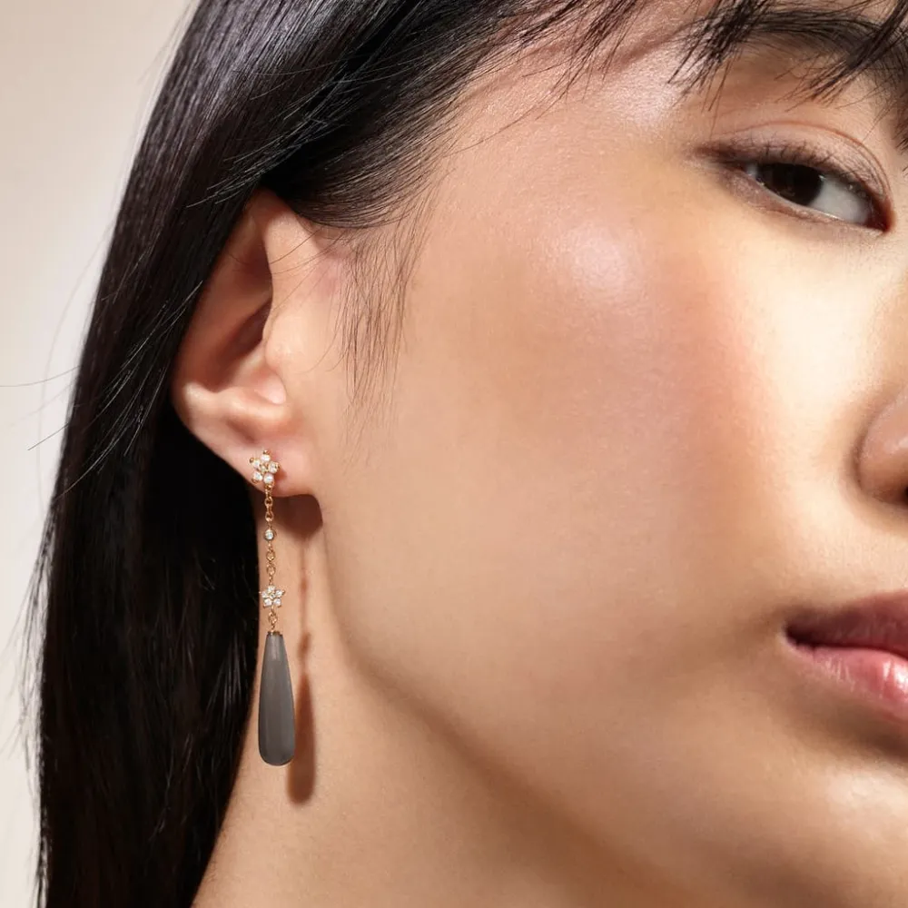 Ole Lynggaard Earring Pendants And Drops-Shooting Stars earring pendant