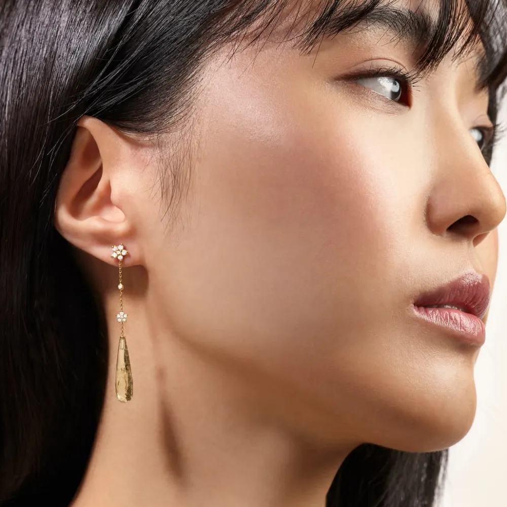Ole Lynggaard Earring Pendants And Drops-Shooting Stars earring pendants