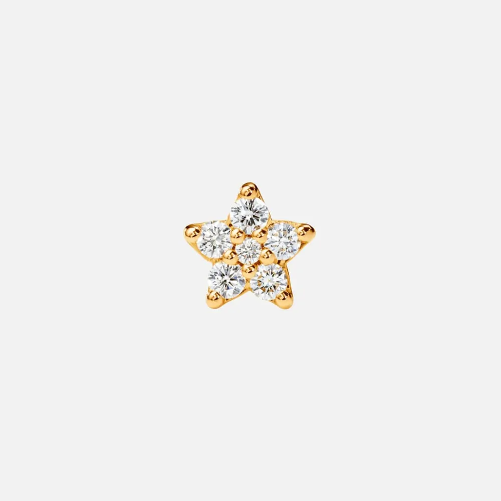 Ole Lynggaard Earring Singles-Shooting Stars stud earring large